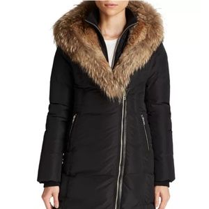 Mackage fur trim trish down coat